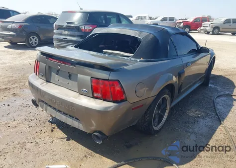 2002 Ford Mustang Gt Deluxe/Gt Premium из США, поврежденный, VIN 1FAFP45X72F237044